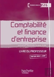 Comptabilité Et Finance Des Entreprises ; Terminale Stg ; Livre Du Professeur
