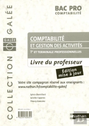 Comptabilite Et Gestion Des Activites Bac Pro Comptabilite Galee Livre Du Professeur 2008