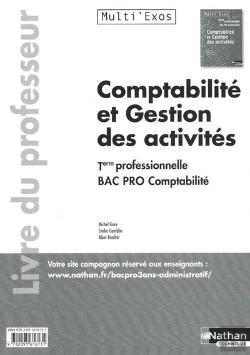 Bertrand.pt - Comptabilite Et Gestion Des Activites Terminale Bac Pro Comptabilite (Multi'Exos) Professeur 2011