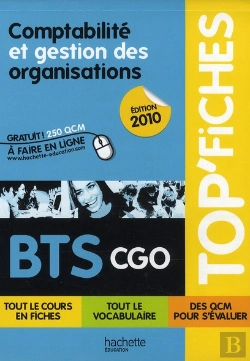 Bertrand.pt - Comptabilité Et Gestion Des Organisations ; Bts Cgo (Édition 2010)