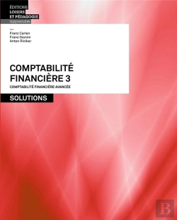 Bertrand.pt - Comptabilité Financière T.3 ; Solutions