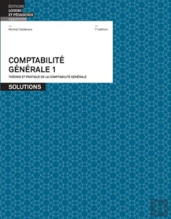 Bertrand.pt - Comptabilité Générale 1 ; Solutions