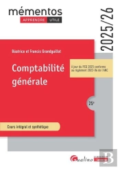 Comptabilité Générale : À Jour Du Pcg 2025 Conforme Au Règlement 2022-06 De L'Anc (Édition 2025/2026)