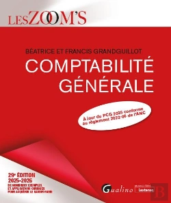 Bertrand.pt - Comptabilité Générale : À Jour Du Pcg 2025 Conforme Au Règlement 2022-06 De L'Anc (Édition 2025/2026)