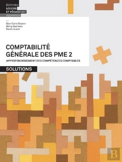 Bertrand.pt - Comptabilite Generale Des Pme - Volume 2 - Solutions