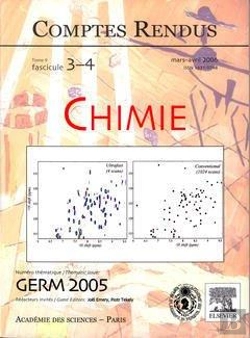 Bertrand.pt - Comptes Rendus Academie Des Sciences Chimie Tome 9 Fasc 34 Marsavril 2006 Germ 2005