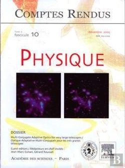 Bertrand.pt - Comptes Rendus Academie Des Sciences Physique Tome 6 Fasc 10 Decembre 2005multiconjugate Adaptive Op