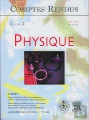 Comptes Rendus Academie Des Sciences Physique Tome 7 Fasc 2 Mars 2006 High Power Fiber Lasers And Am