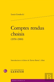 Comptes Rendus Choisis (1950-1980)