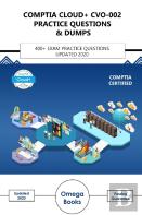 Comptia Cloud+ Cvo-002 Practice Questions & Dumps