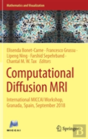Computational Diffusion Mri