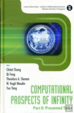 Bertrand.pt - Computational Prospects Of Infinity - Part Ii: Presented Talks