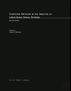Bertrand.pt - Computer Methods In The Analysis Of Large-Scale Social Systems