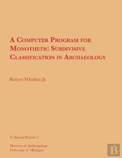 Bertrand.pt - Computer Program For Monothetic Subdivisive Classification In Archaeology