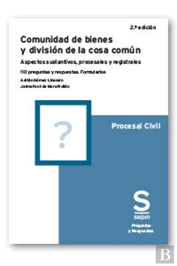 Bertrand.pt - Comunidad De Bienes Y Division De La Cosa Comun. 2.ª Edicion