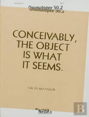 Conceivably, The Object Is What It Seems