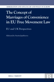Concept Of Marriages Of Convenience In Eu Free Movement Law