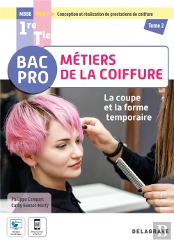 Bertrand.pt - Conception Et Réalisation De Prestations De Coiffure Pôle 1 Tome 2 ; Métiers De La Coiffure ; 1re, Tle Bac Pro Métiers De La Coiffure : Pochette De L'Élève (Édition 2022)