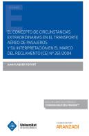 Concepto De Circunstancias Extraordinarias Transporte Aereo