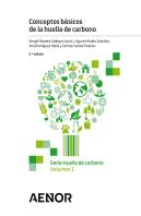 Conceptos Basicos De La Huella De Carbon Tomo 1