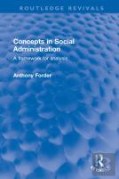 Concepts In Social Administration