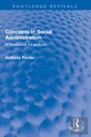 Concepts In Social Administration
