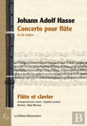 Concerto En Ut, Pour Traverso & Clavier Hasse