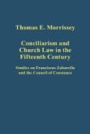 Conciliarism And Church Law In The Fifteenth Century