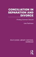 Conciliation In Separation And Divorce