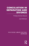 Conciliation In Separation And Divorce