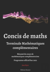Concis De Maths Terminale Mathematiques Complementaires