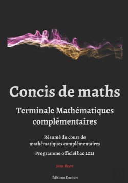 Bertrand.pt - Concis De Maths Terminale Mathematiques Complementaires