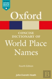 Concise Dictionary Of World Place-Names