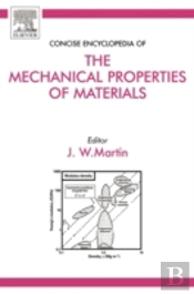 Concise Encyclopedia Of The Mechanical Properties Of Materials