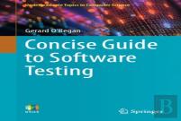 Concise Guide To Software Testing