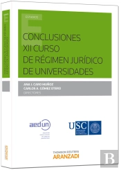 Conclusiones Xii Curso De Régimen Jurídico De Universidades