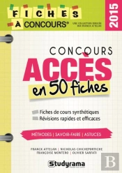 Concours Accès En 40 Fiches