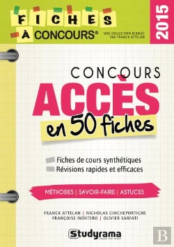 Bertrand.pt - Concours Accès En 40 Fiches