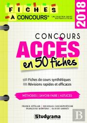 Concours Acces En 50 Fiches
