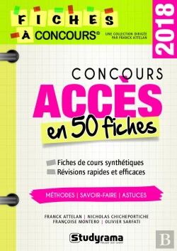 Bertrand.pt - Concours Acces En 50 Fiches