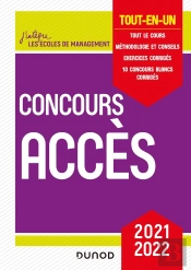 Concours Accès ; Tout-En-Un (Édition 2021/2022)