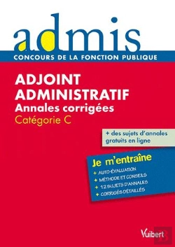 Bertrand.pt - Concours Adjoint Administratif Annales Corrigees Ecrit Categorie C