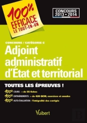 Concours Adjoint Administratif D'Etat Et Adjoint Administratif Territorial ; Catégorie C