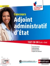 Concours Adjoint Administratif D'Etat N2 - Categorie C (Integrer La Fonction Publique) 2016