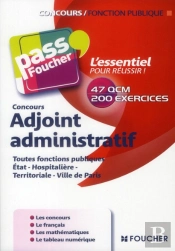 Concours Adjoint Administratif (Etat, Territoriale, Ville De Paris)