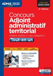 Concours Adjoint Administratif Territorial Cat C Tout En Un 5e Edt