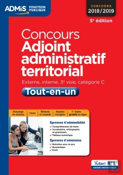 Bertrand.pt - Concours Adjoint Administratif Territorial Cat C Tout En Un 5e Edt