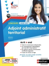 Concours Adjoint Administratif Territorial N 8 - Categorie C (Integrer La Fonction Publique) - 2019