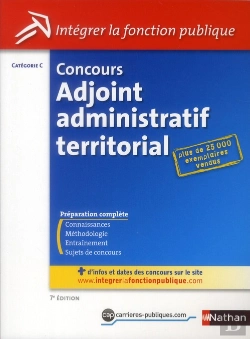 Bertrand.pt - Concours Adjoint Administratif Territorial N08 Categorie C (Integrer La Fonction Publique) 2012