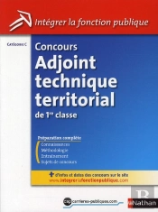 Concours Adjoint Technique Territorial De 1ere Classe - Categorie C N36